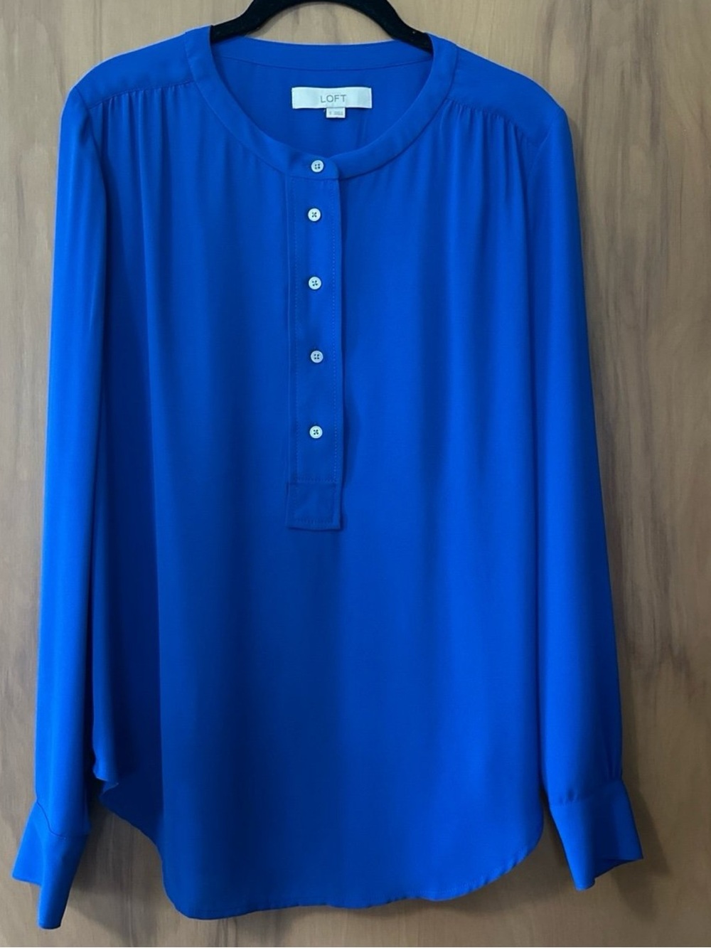 LOFT Blue Blouse